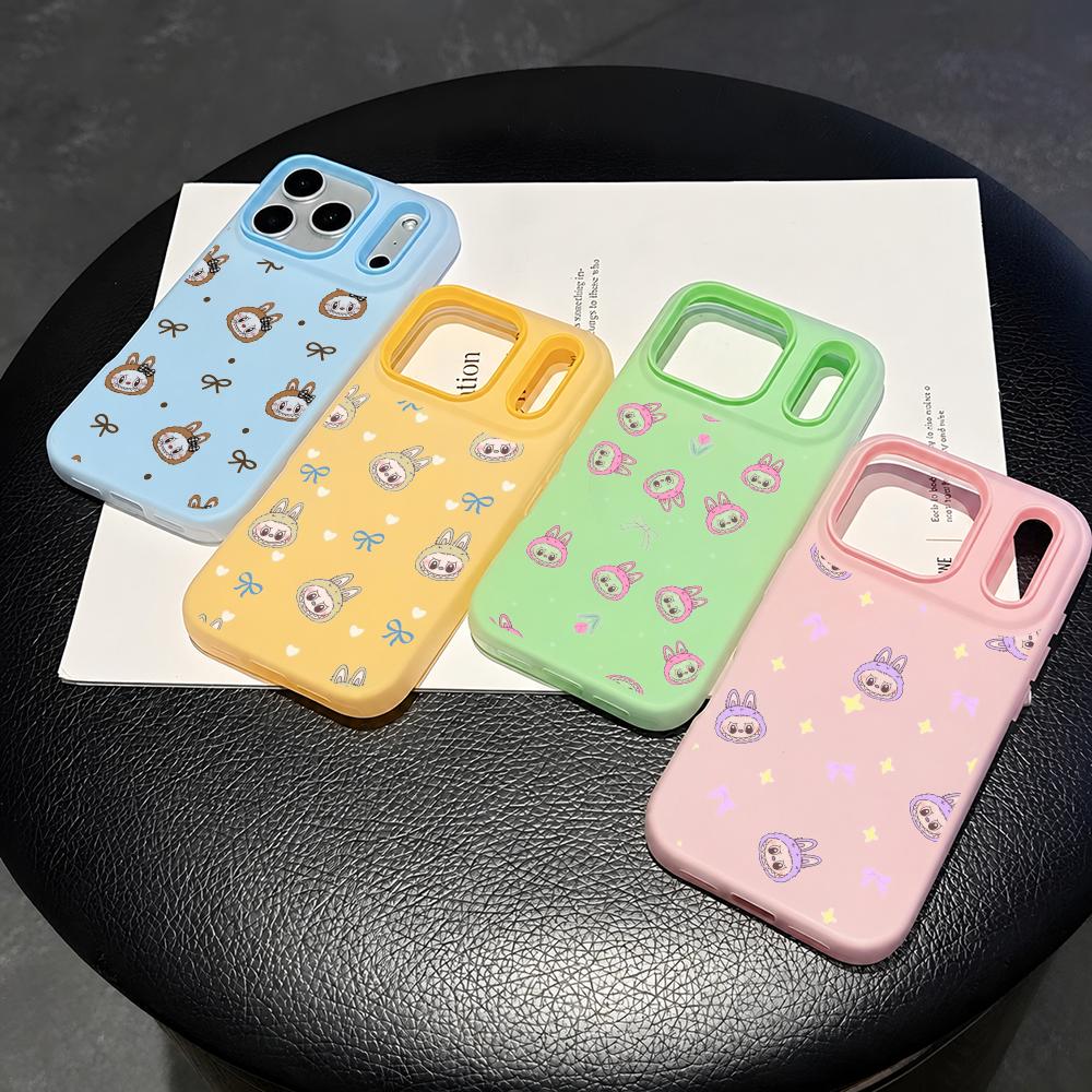 Phone Cases With Card Holder - Schattig, cool cartoon Labubu telefoonhoesje 2-in-1