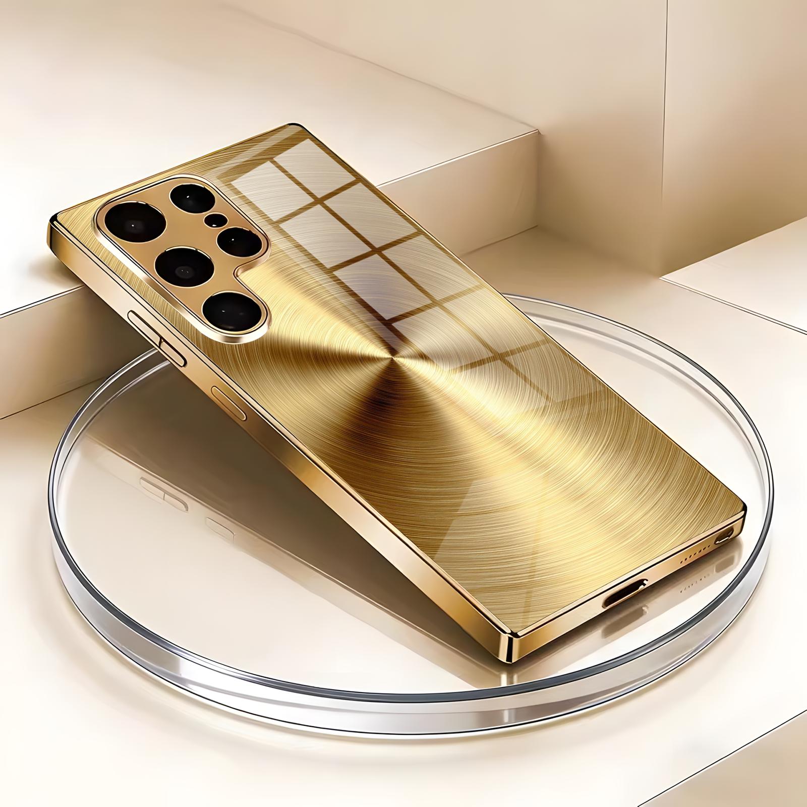 Phone Cases Metal - Telefoonhoesje van geborsteld metaal met textuur2