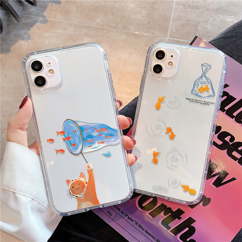 Phone Cases Clear - Mooie Vissen Clear Telefoon Case Voor