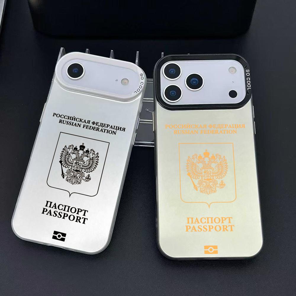 Phone Cases Durable - Rusland Paspoort Ontwerp Telefoon Case Voor