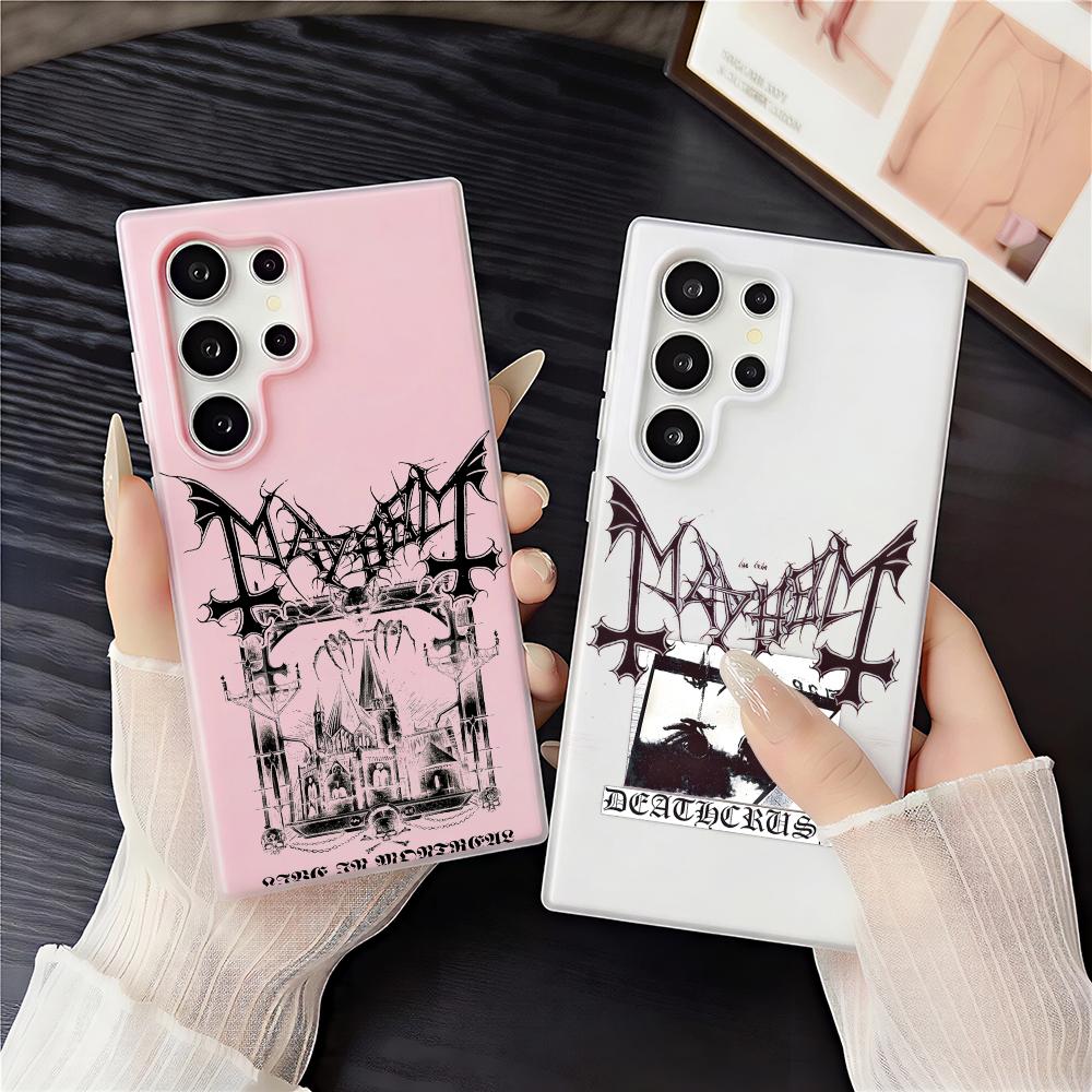 Phone Cases Metal - Metal M-MayhemS Telefoonhoesje 2-in-1 Afneembaar Transparant