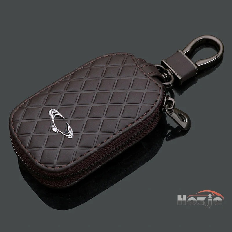 Phone Cases Melbourne - Auto Lederen Rits Sleutel Case voor