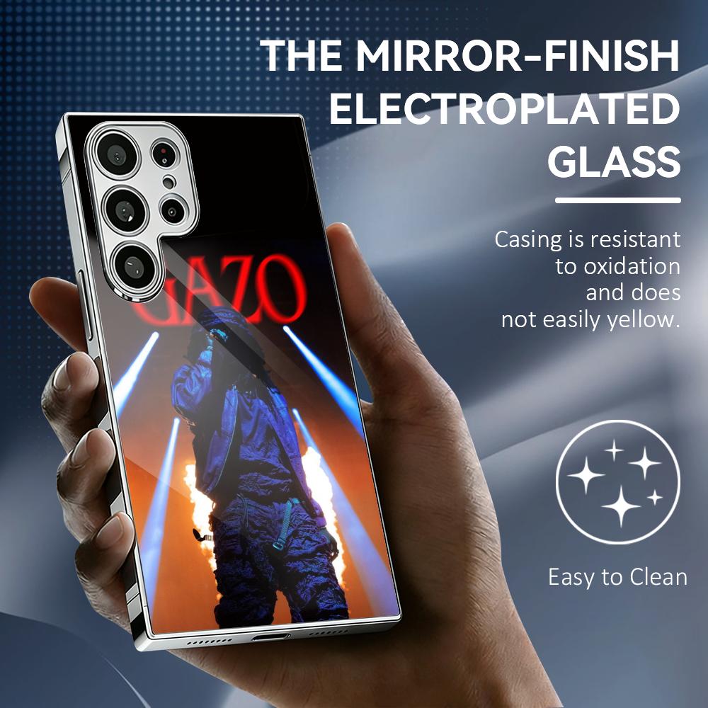 Phone Cases Metal - G-Gazo Singer Telefoonhoesje voor Samsung Galaxy