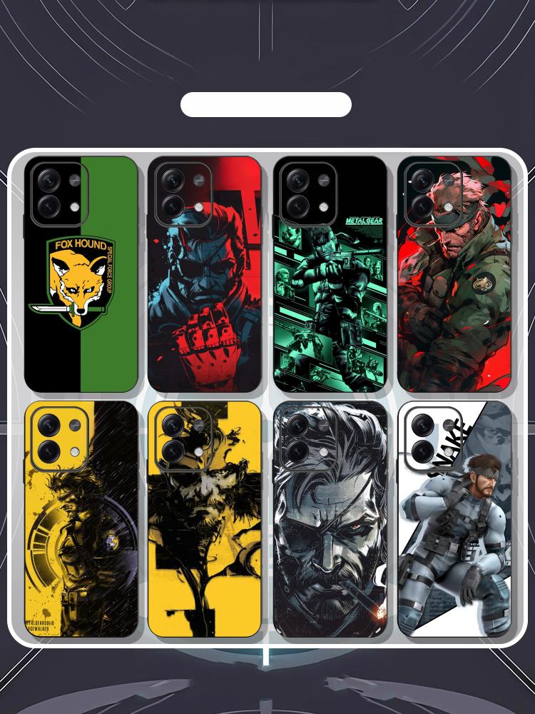 Phone Cases Metal - Game Metal Gear Solid Snake Eater