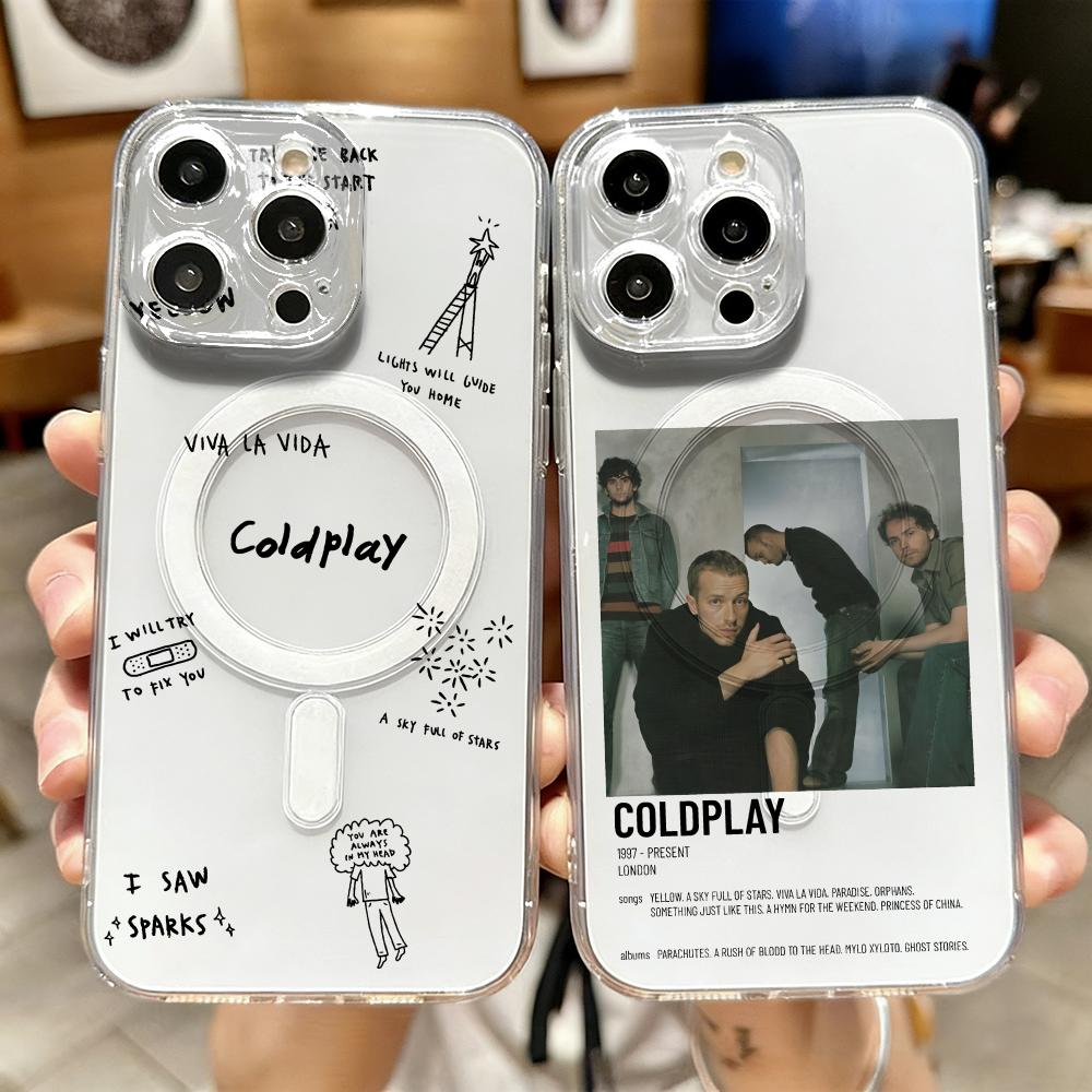 Phone Cases Magnetic - C-Coldplay Rapper Coole Telefoonhoesje voor iPhone