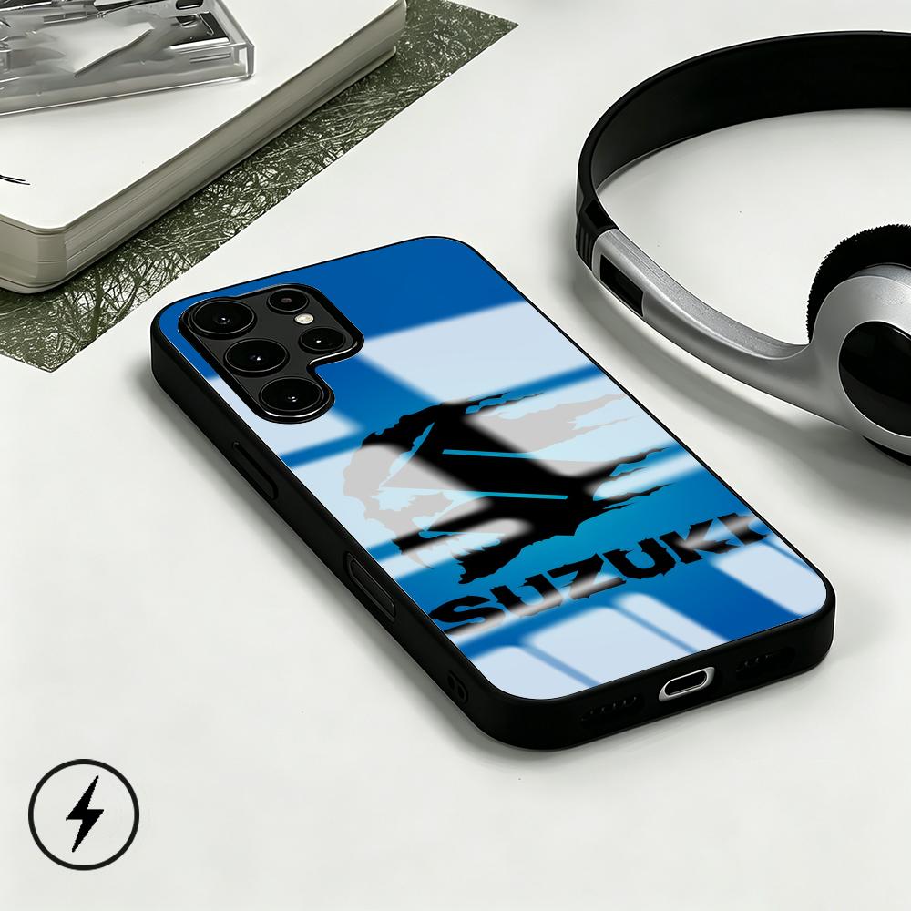 Phone Cases Magnetic - Supercar Suzuki-Nu logo Telefoonhoesje Voor Samsung
