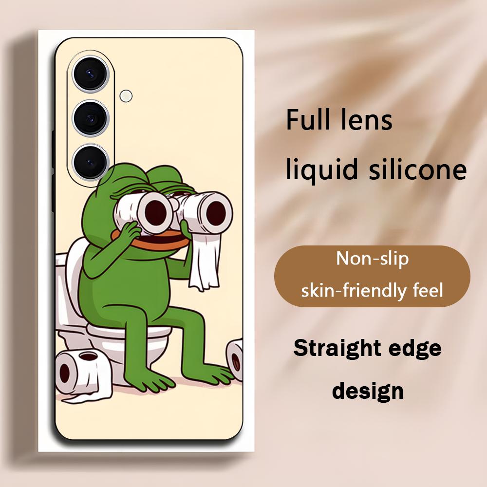 Phone Cases Samsung S25 Ultra - Sad Pepe de kikker Draw Cool