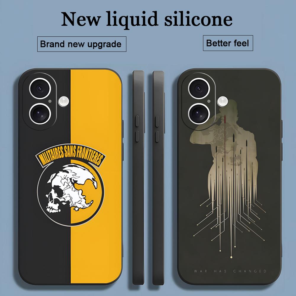 Phone Cases Metal - Klassieke Metal Gear Game Telefoonhoesje voor