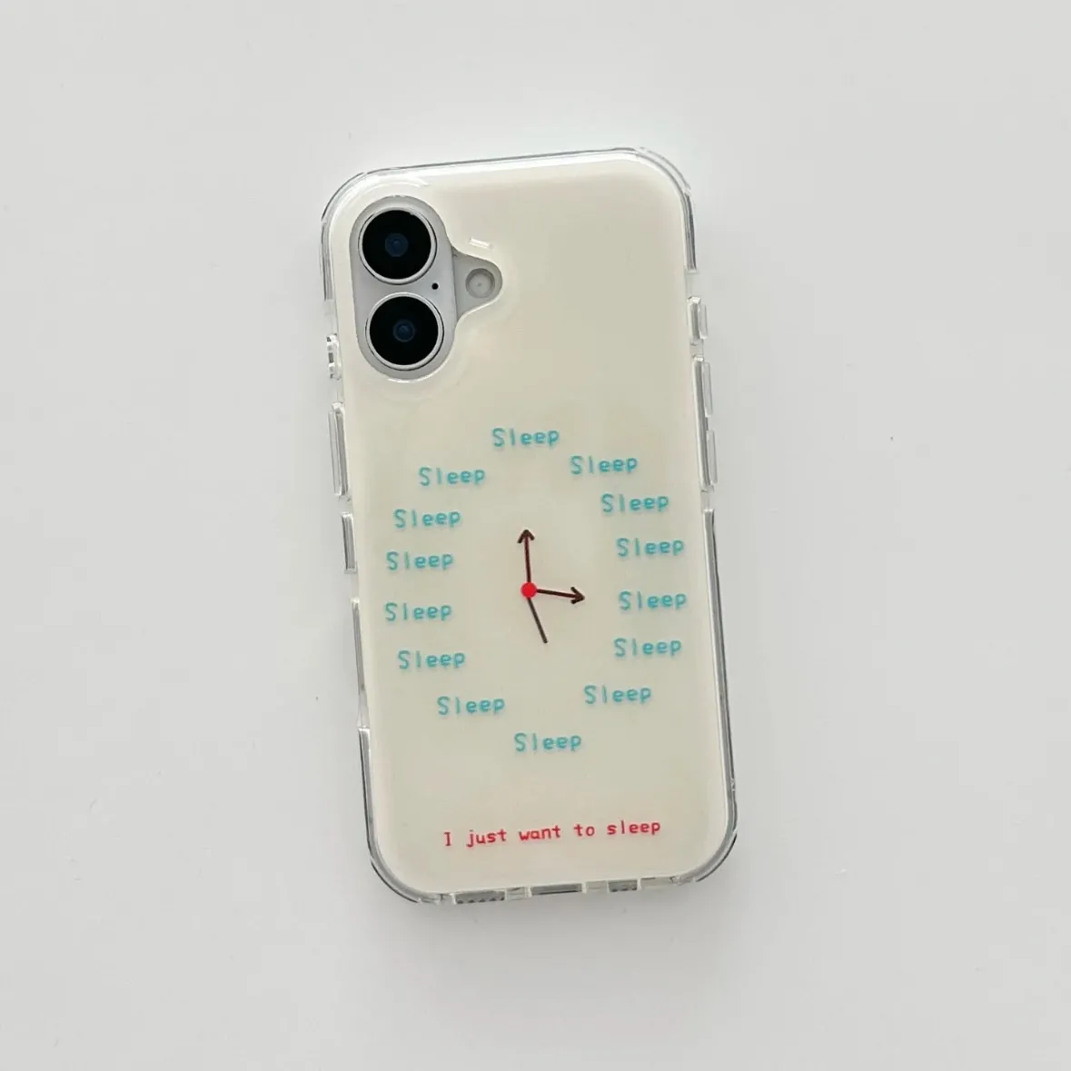 Phone Cases Personalised - Ins Wind Creatieve Slaapklok Gepersonaliseerde Telefoonhoesje