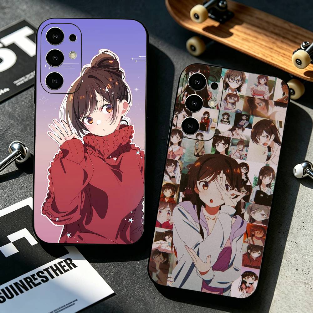 Phone Cases Com - Rent-A-Girlfriend Rom-com Hot Telefoonhoesje Zwart Siliconen