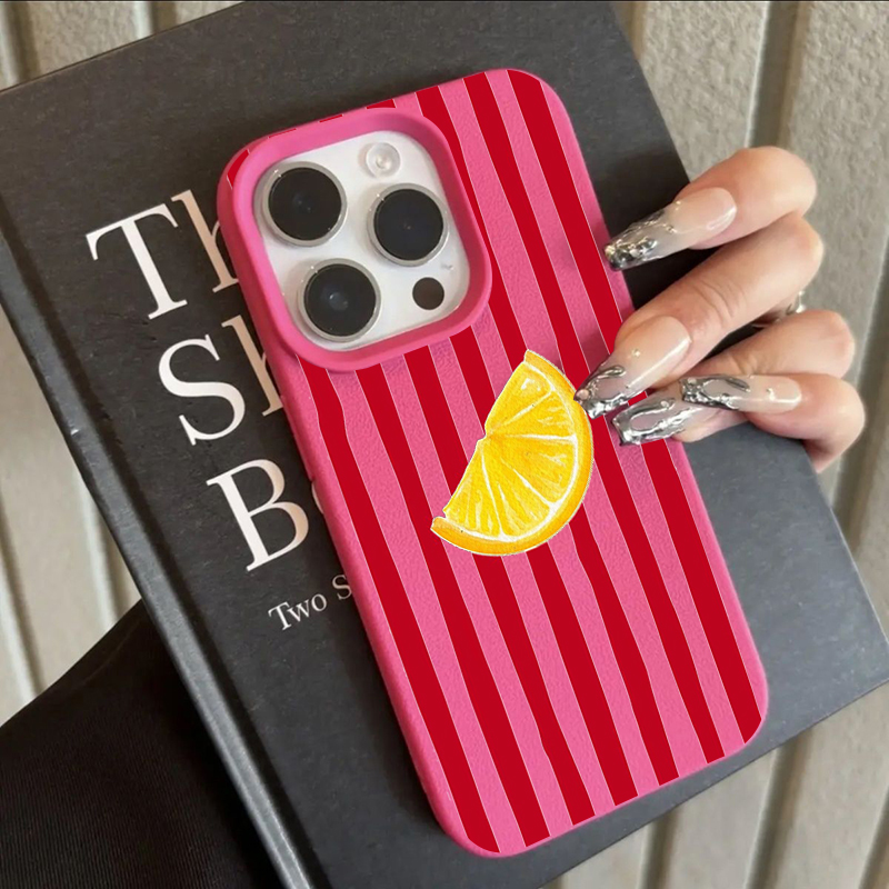 Phone Cases Durable - Mode Lemon Patroon TPU Siliconen Telefoonhoesje