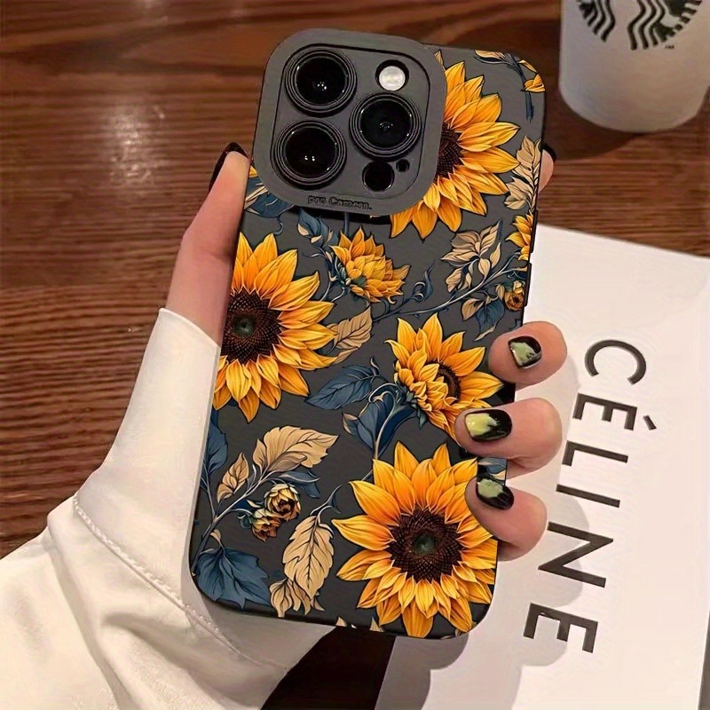 Phone Cases You Can Design - 1 high-end zonnebloemontwerp Angel Eye telefoon