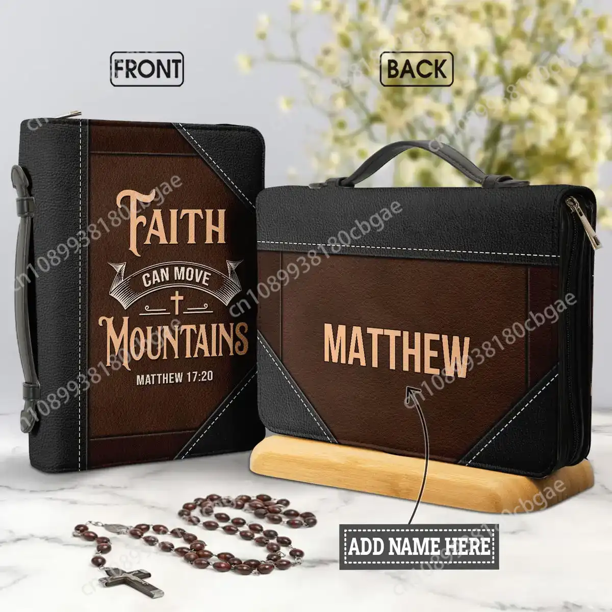 Phone Cases You Can Design - Bijbeltassen voor dames Faith Can Move