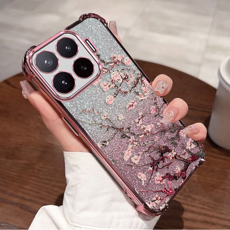 Glitter Shockproof Case - Glitter Plating Beschermhoes Voor Xiaomi 17T