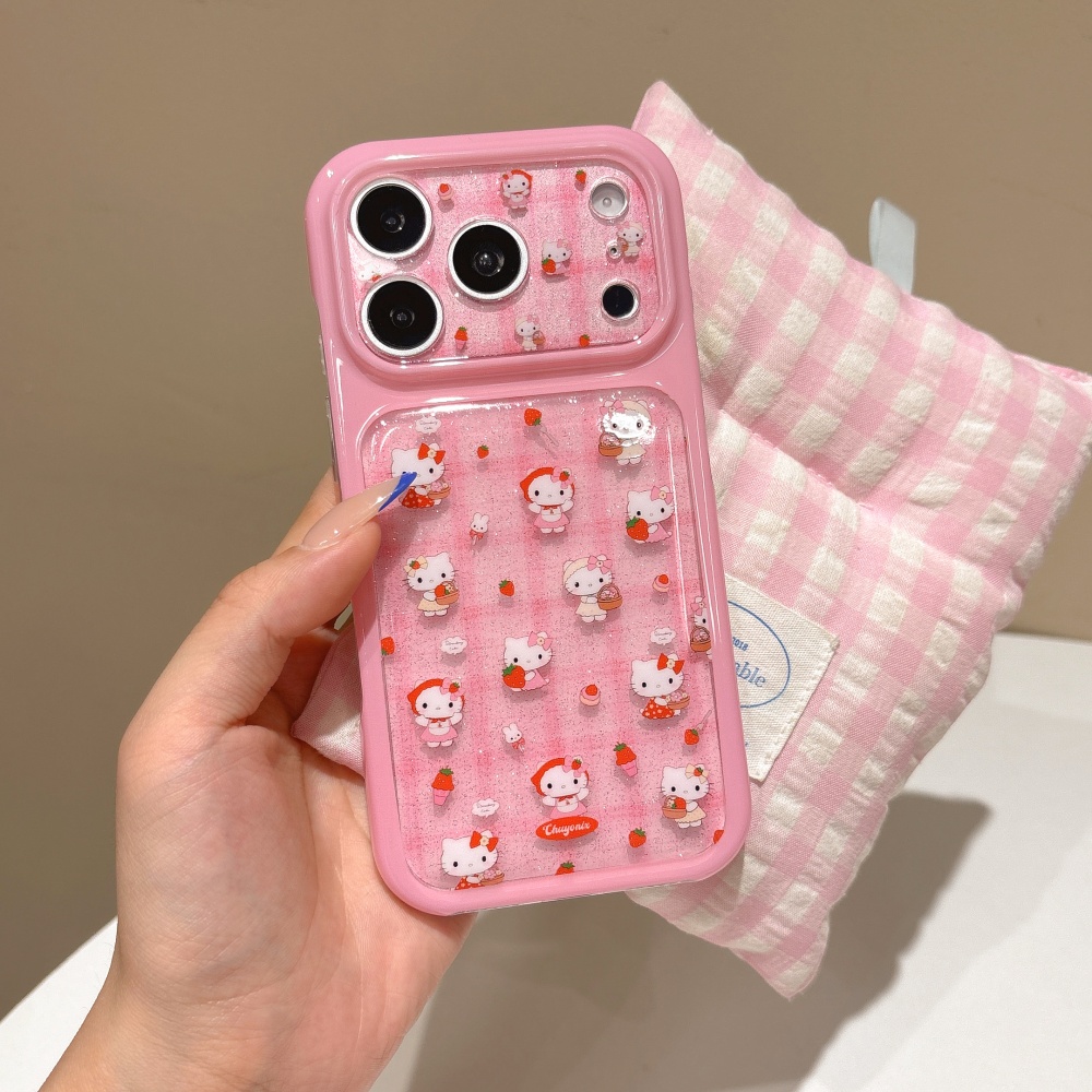 Glitter Shockproof Case - Sanrio Hello Kitty Mini Cartoon Print