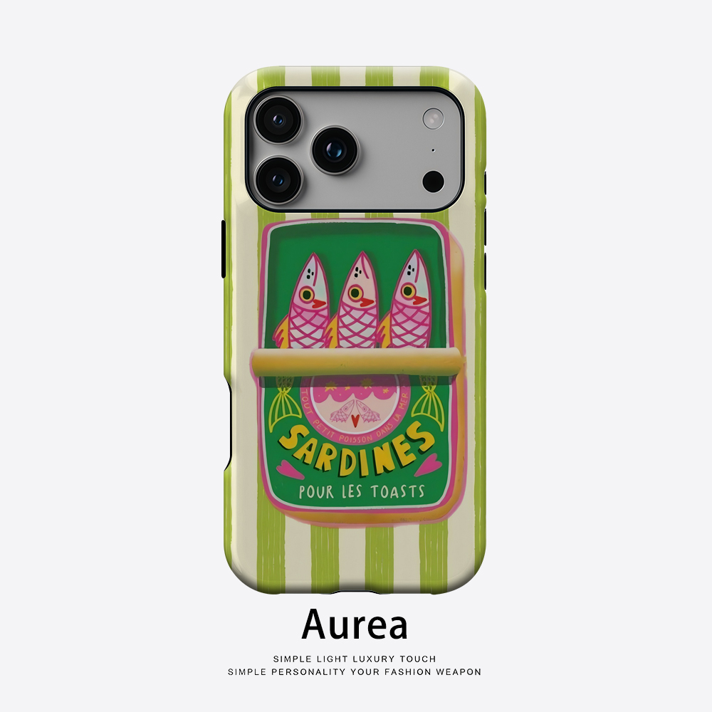 Phone Cases You Can Design - Sardine kan telefoonhoesje ontwerpen voor magnetische