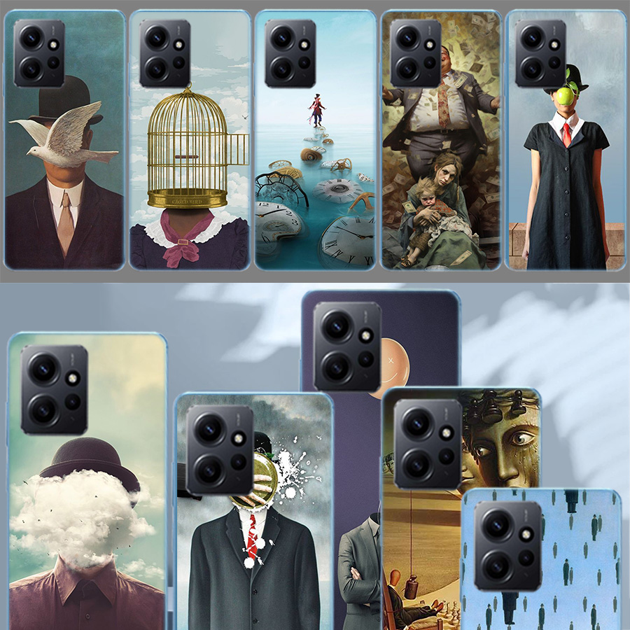 Phone Cases Com - Rene Magritte Telefoonhoesje voor Redmi Note