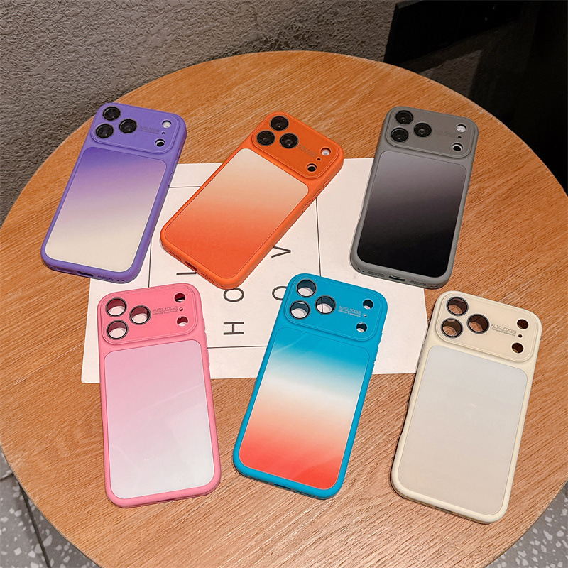 Phone Cases Protective - Luxe Candy Kleuren Gradient Telefoonhoesje voor