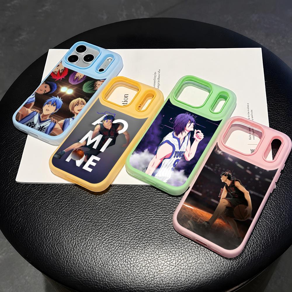 Phone Cases With Card Holder - Kuroko No Basket Anime Aomine Daiki