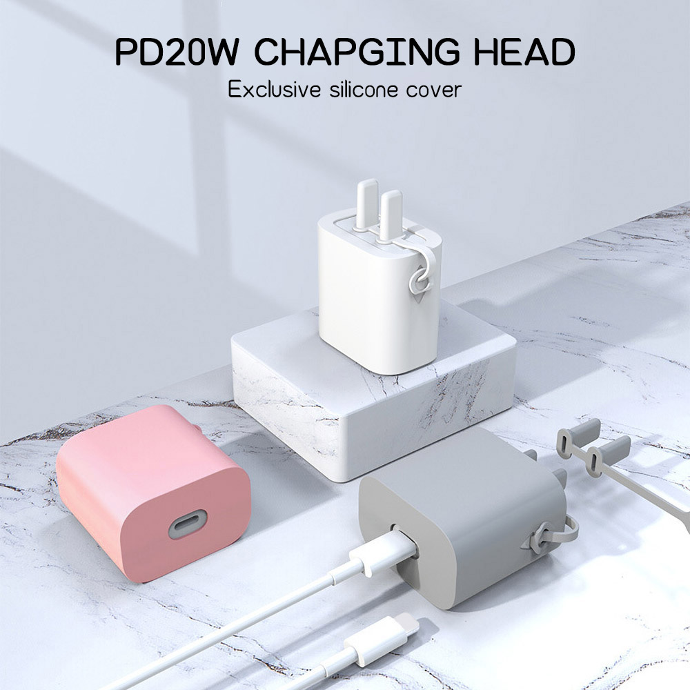 Phone Cases You Can Design - Siliconen beschermhoes voor iPhone 20W PD