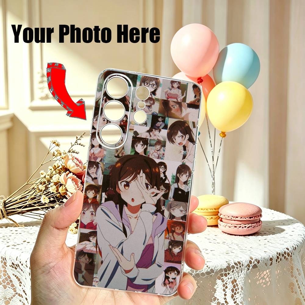 Phone Cases Com - Rent-A-Girlfriend Rom-com Hot Telefoonhoesje Transparant Siliconen