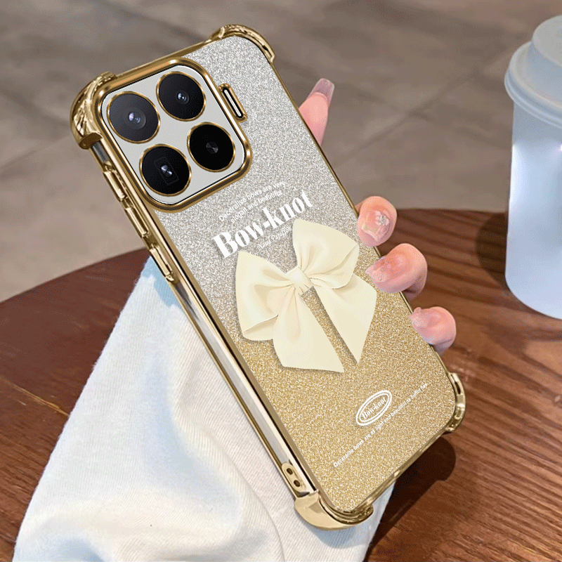 Glitter Shockproof Case - Glitter Plating Beschermhoes Voor Xiaomi 17T