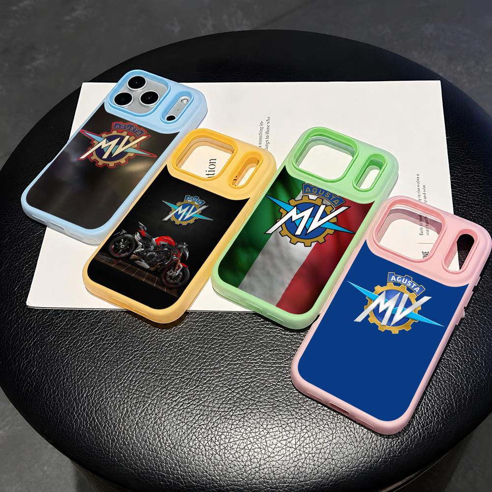 Phone Cases With Card Holder - MV A-AguSTaES Coole Moto Telefoonhoes 2-in-1