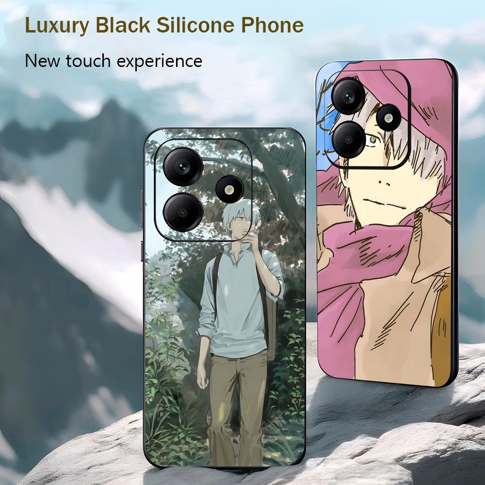 Phone Cases Men - Coole Anime Man Mushishi Telefoonhoesje voor