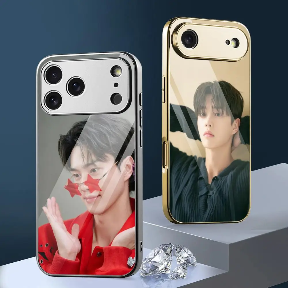 Phone Cases Metal - S-Song K-Kang Koreaanse acteur telefoonhoesje voor