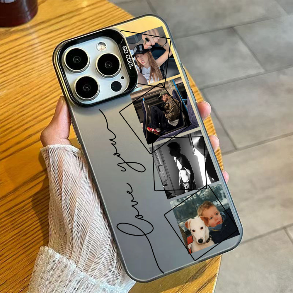 Phone Cases Personalised - Gepersonaliseerde multi-foto custom DIY telefoonhoes voor