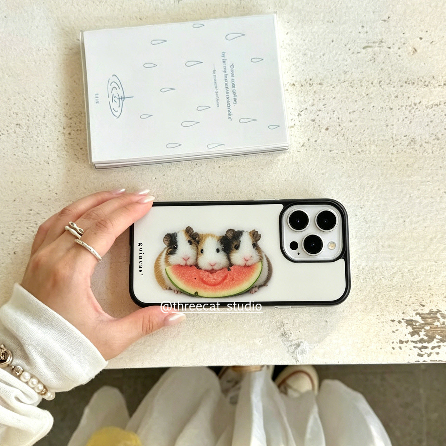 Koreaanse Ins Guinea Pig Eet W - Phone Cases Durable recensie en prijs