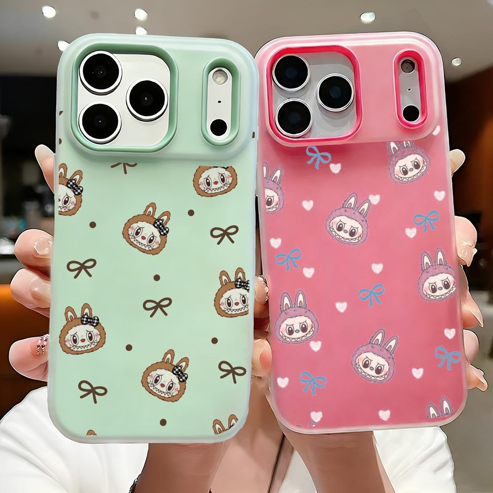 Schattig, cool cartoon Labubu  - Phone Cases With Card Holder recensie en prijs