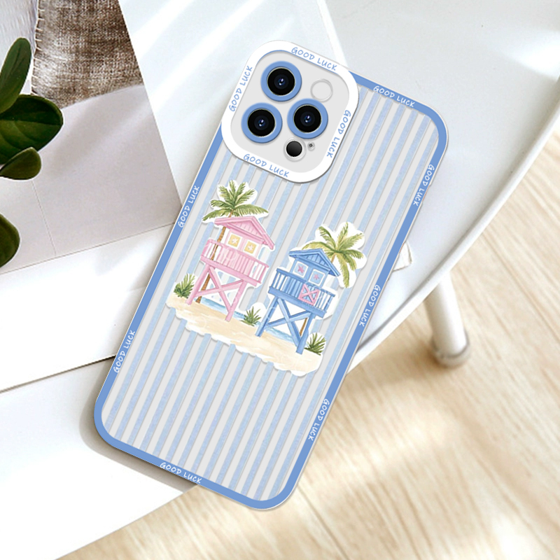 Zomer Palm Kokosnoot Boom Gest - Phone Cases Clear recensie en prijs