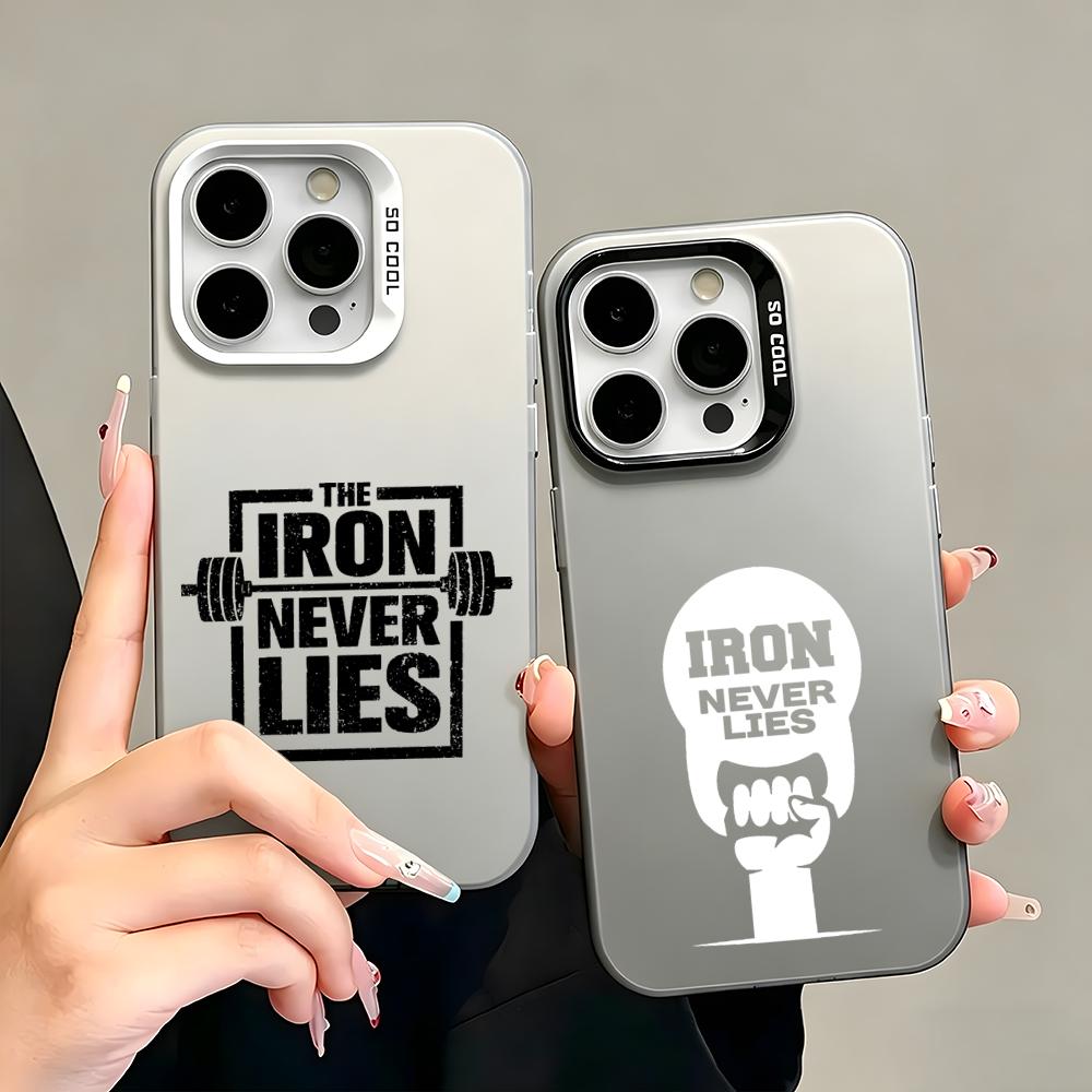 T-THE IRON NEVER LIES Telefoon - Phone Cases Yellow recensie en prijs