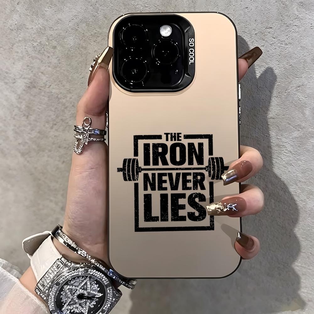 T-THE IRON NEVER LIES Telefoon - Phone Cases Yellow recensie en prijs