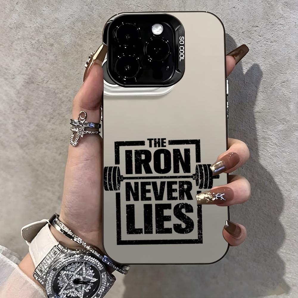 T-THE IRON NEVER LIES Telefoon - Phone Cases Yellow recensie en prijs