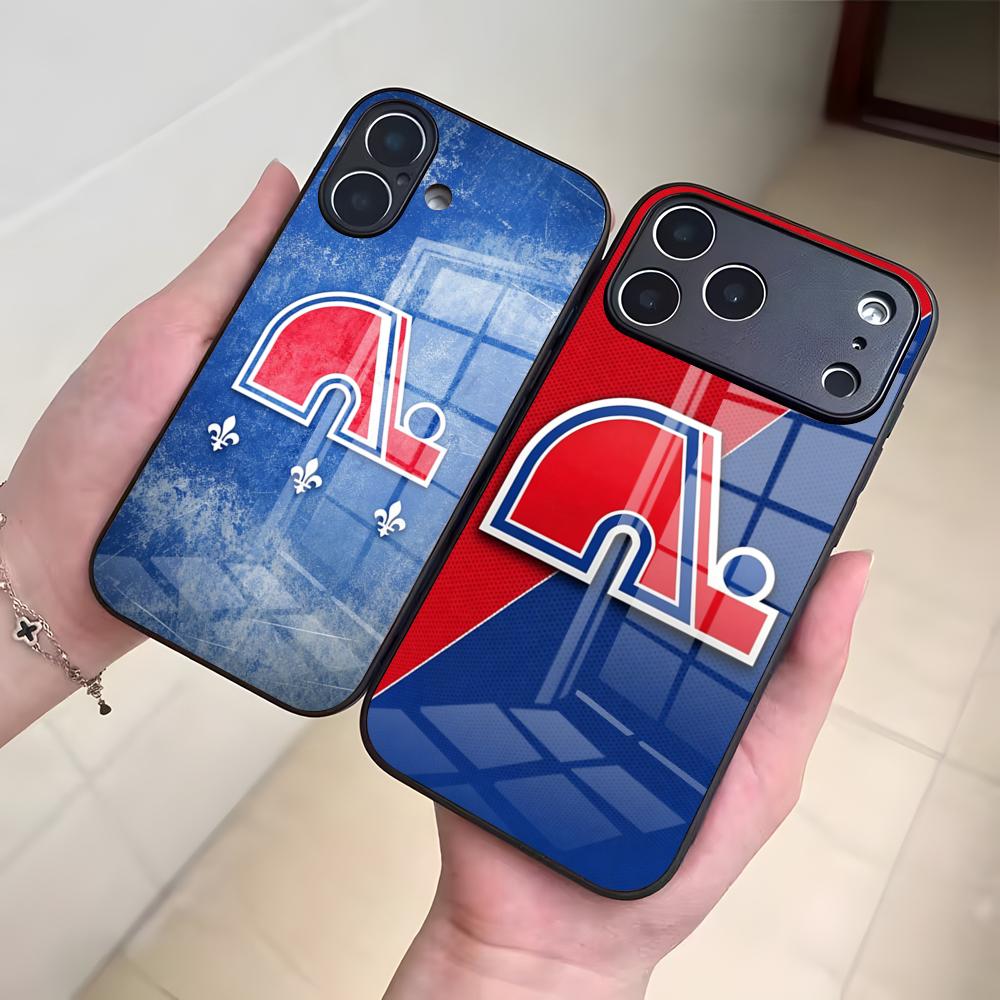 Q-QueBecES Hockey Logo Telefoo - Phone Cases Quebec recensie en prijs