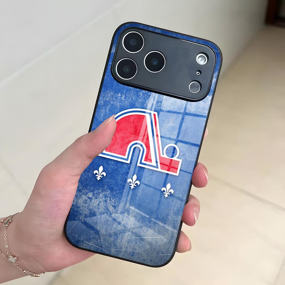 Q-QueBecES Hockey Logo Telefoo - Phone Cases Quebec recensie en prijs