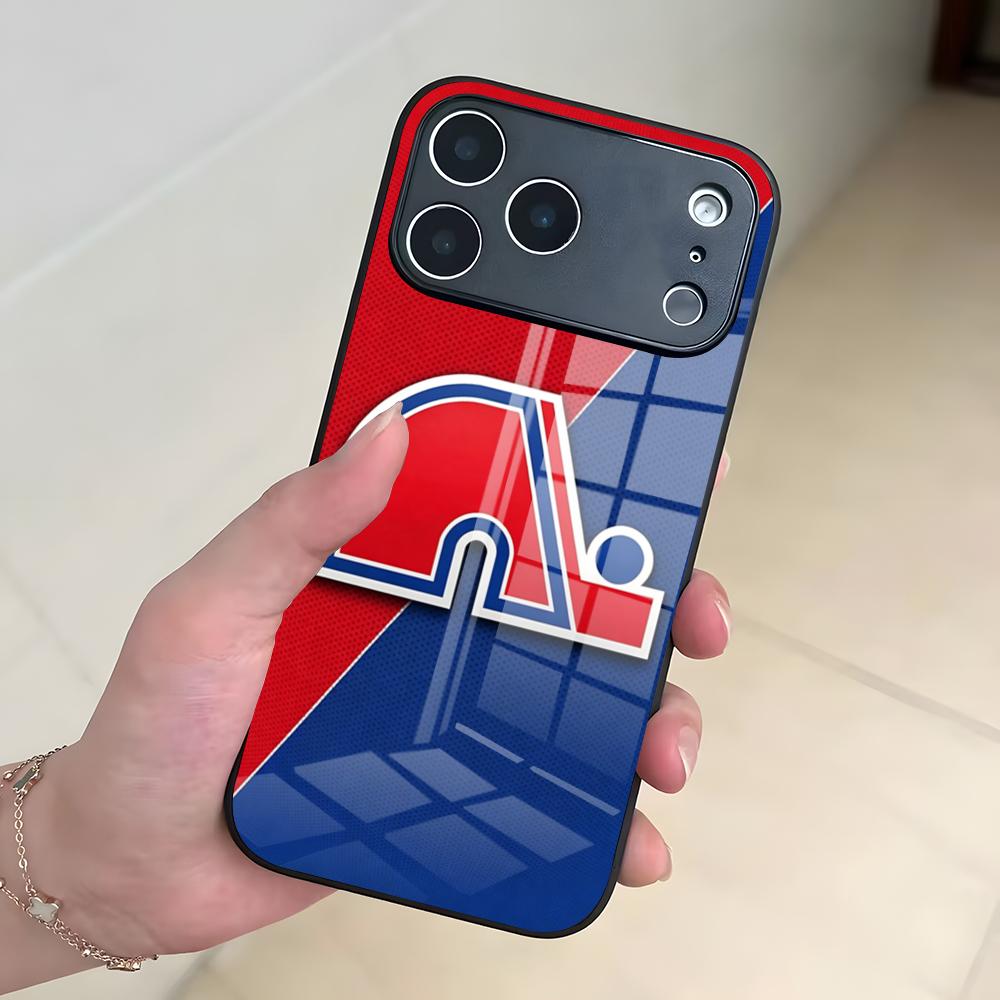 Q-QueBecES Hockey Logo Telefoo - Phone Cases Quebec recensie en prijs