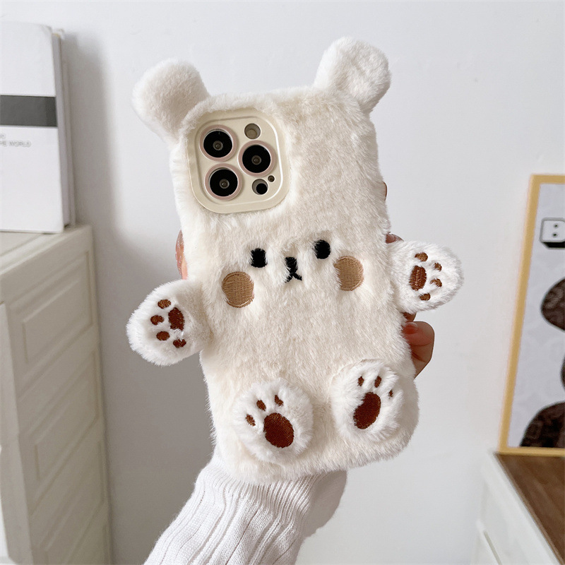Koreaanse 3D Cartoon Beer Pluc - Phone Cases Protective recensie en prijs