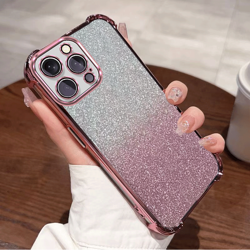 Glitter Plating Beschermhoes V - Glitter Shockproof Case recensie en prijs
