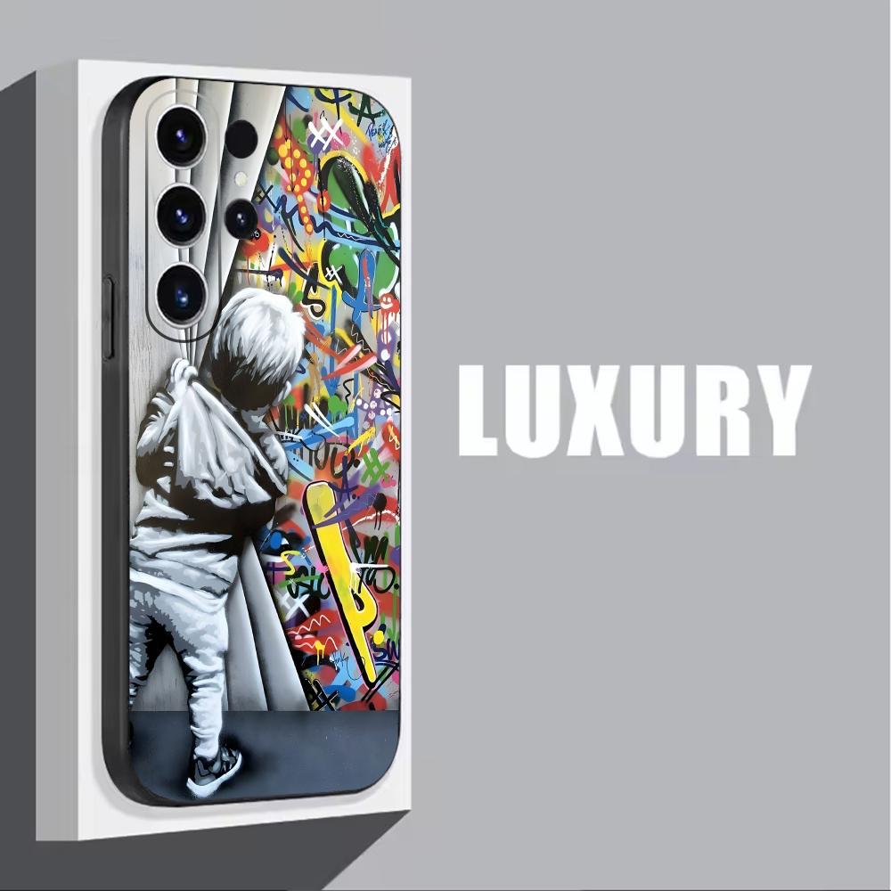 Banksy Graffiti Art Telefoon C - Phone Cases Samsung S25 Ultra recensie en prijs