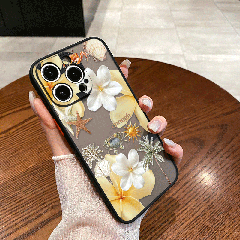Zomerse gele bloemenprint tele - Phone Cases Yellow recensie en prijs