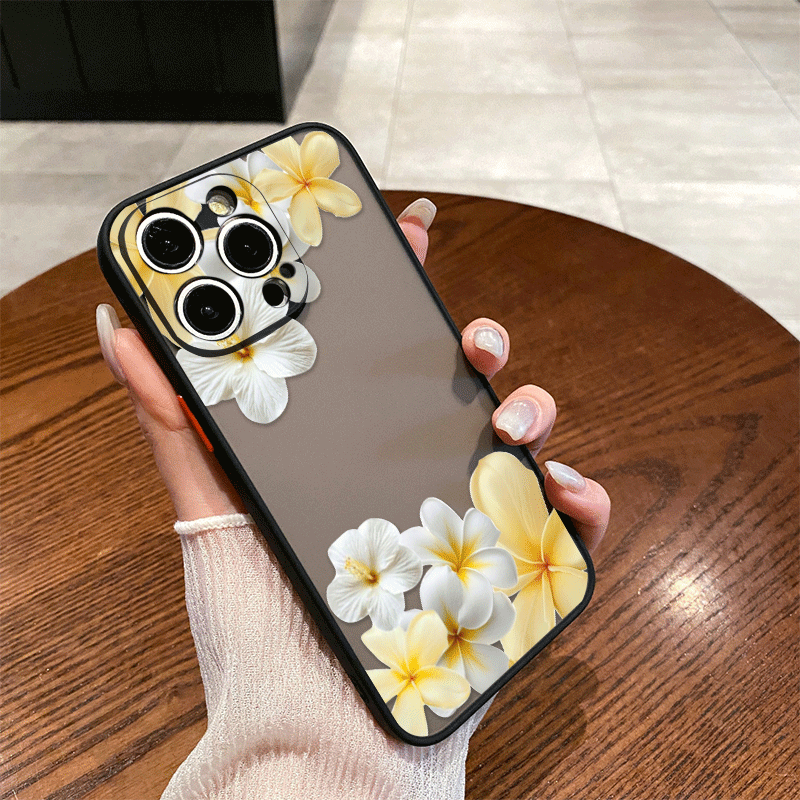 Zomerse gele bloemenprint tele - Phone Cases Yellow recensie en prijs