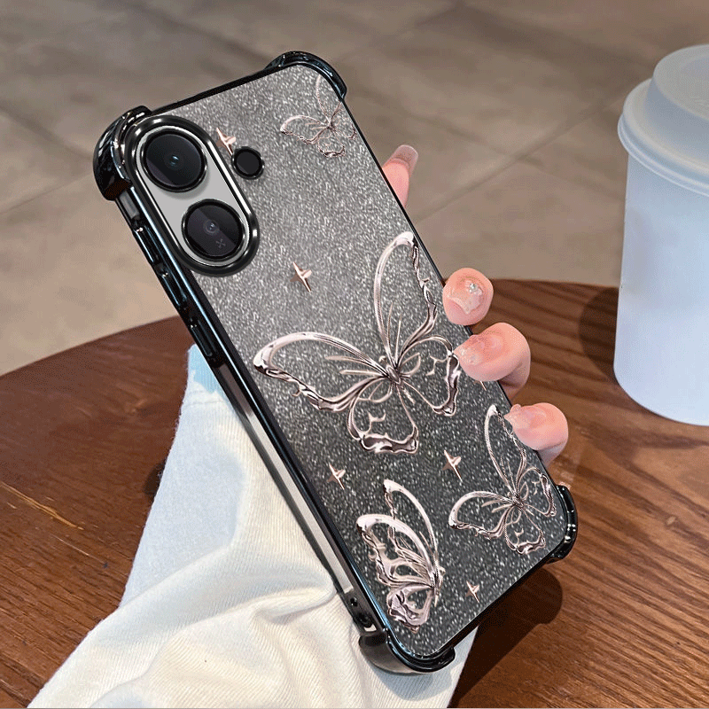 Glitter Plating Beschermhoes v - Glitter Shockproof Case recensie en prijs