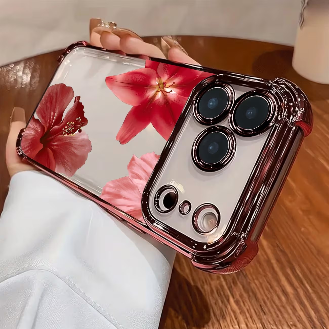 Simpele bloemenprint telefoonh - Phone Cases Durable recensie en prijs