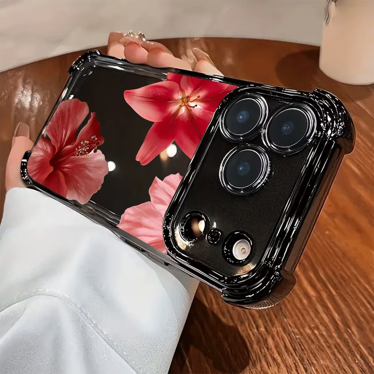 Simpele bloemenprint telefoonh - Phone Cases Durable recensie en prijs