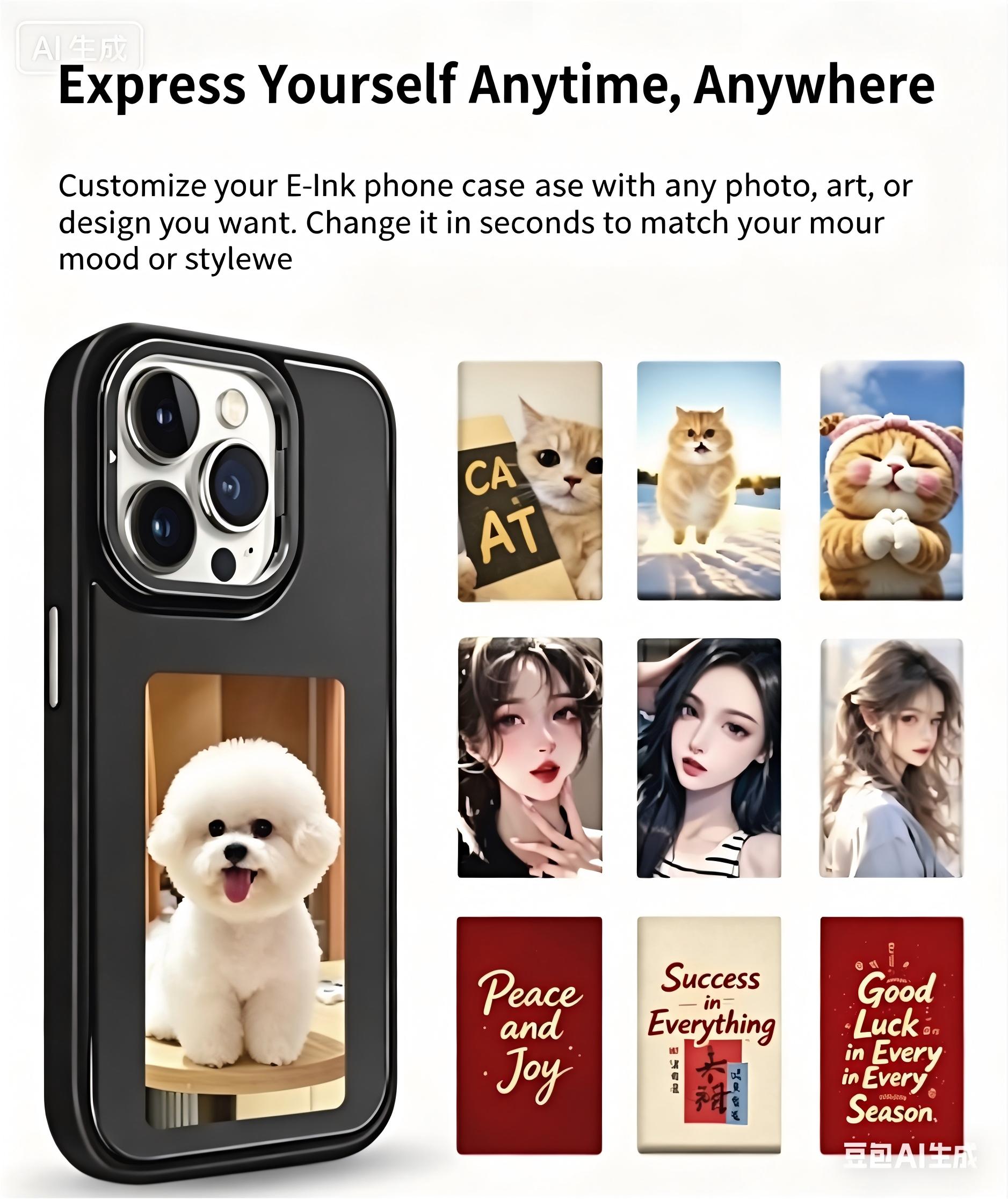 NFC Smart E-ink Telefoonhoesje - Phone Cases Personalised recensie en prijs