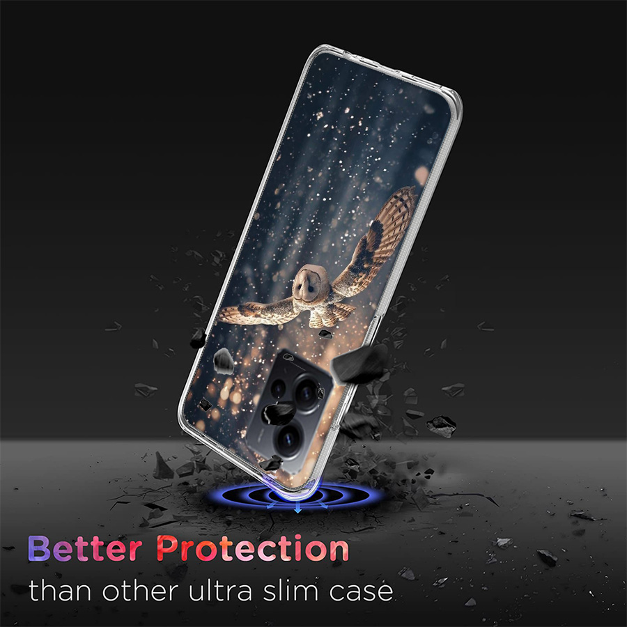 Uil in de winter telefoonhoesj - Phone Cases Com recensie en prijs