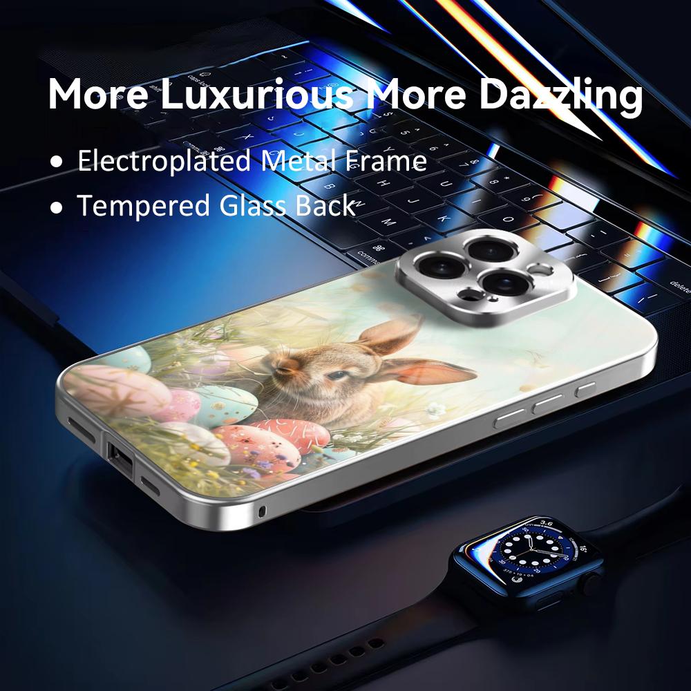 Paashaas Telefoonhoesje voor i - Phone Cases Metal recensie en prijs